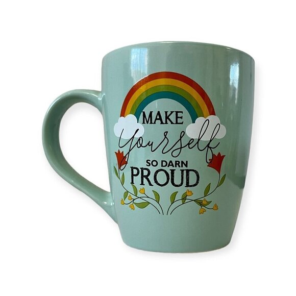Rainbow Light Green Large 18 Oz. Coffee Mug - Picture 5 of 8